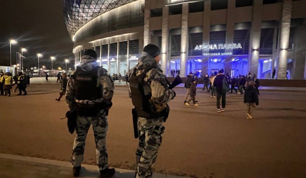 Безопасность матча КХЛ в Москве обеспечена при содействии Росгвардии