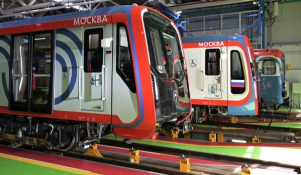 Еще один состав «Москва-2024» вышел на Замоскворецкую линию метро