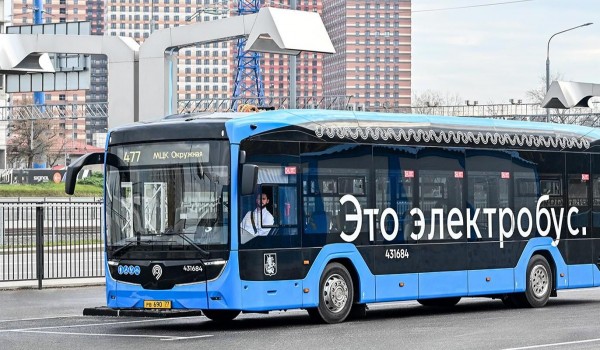 Установлено 12 ультрабыстрых зарядных станций для электробусов на севере Москвы