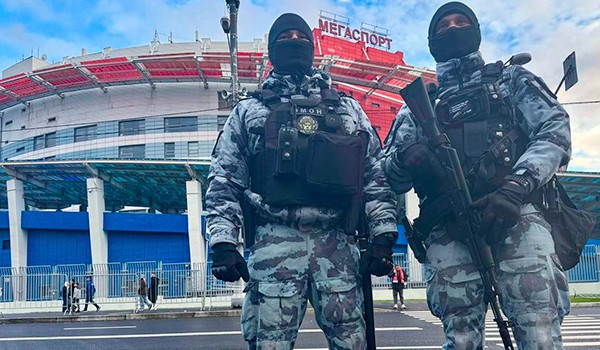 Безопасность хоккейных матчей в Москве обеспечена при содействии Росгвардии