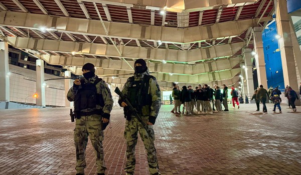 Безопасность матча КХЛ в Москве обеспечена при содействии Росгвардии