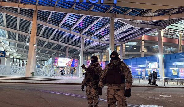 Правопорядок на баскетбольном матче обеспечили сотрудники Росгвардии в Москве