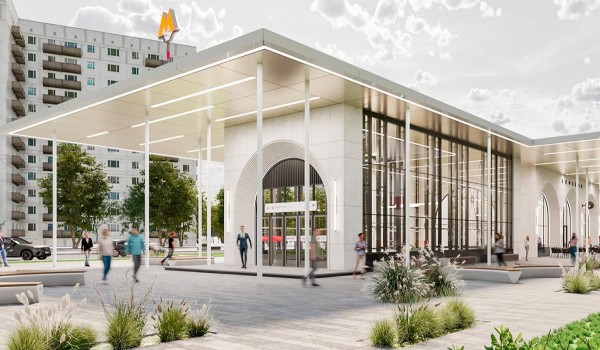 Собянин: Утверждена архитектурная концепция новой станции «Кленовый бульвар»