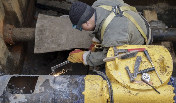 Обновлено 50 запорных устройств на газопроводах в ТиНАО