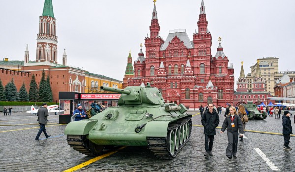 Собянин: Участники СВО посетили музей, открытый в память о параде 1941 года