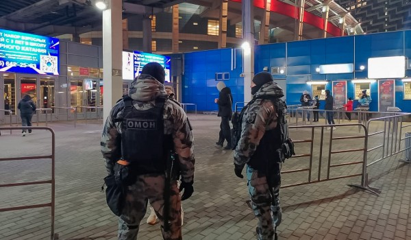 Московские росгвардейцы обеспечили безопасность матчей КХЛ