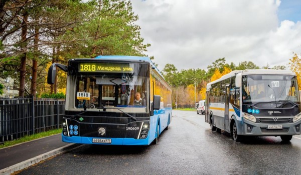 Два новых автобусных маршрута до Новой Трехгорки и поселка Заречье откроются в Москве