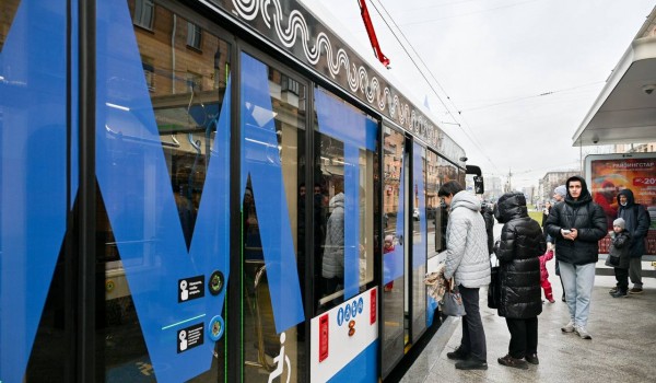 Собянин сообщил об открытии первого Московского трамвайного диаметра