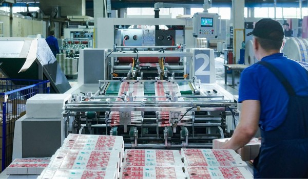 Московские предприятия наращивают выпуск бумажной продукции