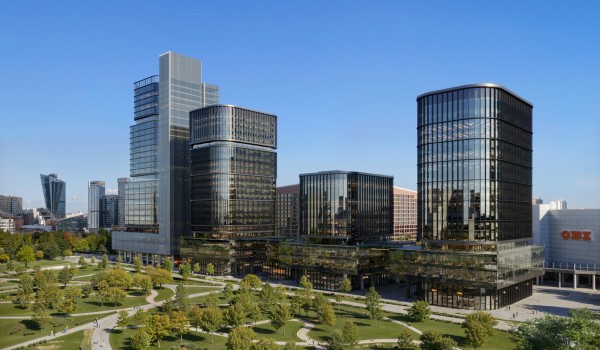 Возведение офисного квартала началось в Хорошевском районе