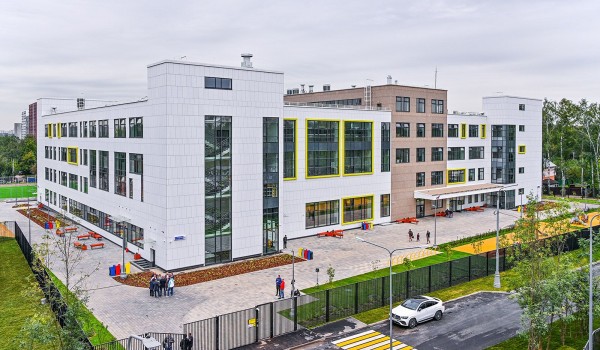 Построено 19 школ и детских садов за счет городского бюджета с 2020 года на севере Москвы