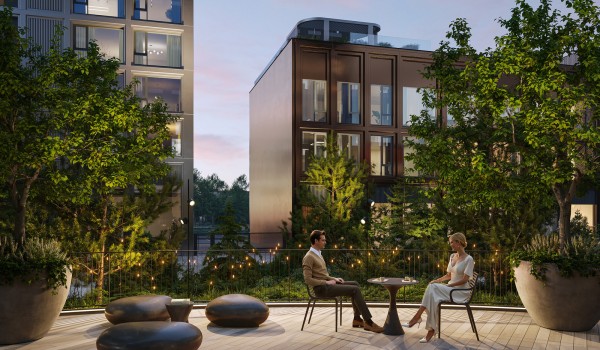 Подсветка в виде «сада светлячков» появится в жилом комплексе на Верейской улице