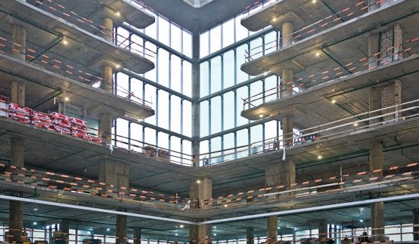 Мосгосстройнадзор: В Хорошевском районе завершены монолитные работы в бизнес-центре