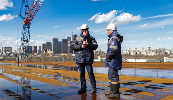 Новый комплекс НИИ им.Склифосовского возводят с применением умных технологий безопасного строительства