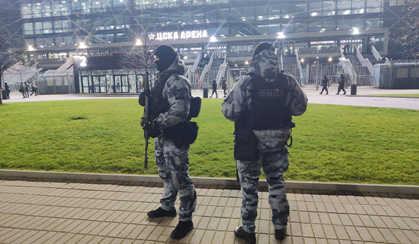 Охрану общественного порядка и безопасность на хоккейном матче в Москве обеспечила Росгвардия