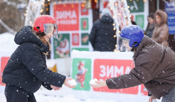 Турнир по метанию снежков пройдет в парке «Надежда» в рамках «Зимы в Москве»