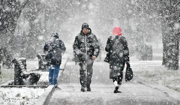 Мокрый снег ожидается в Москве 9 декабря