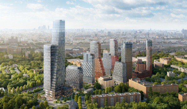 Жилой комплекс с каскадом террас появится в районе Сокольники