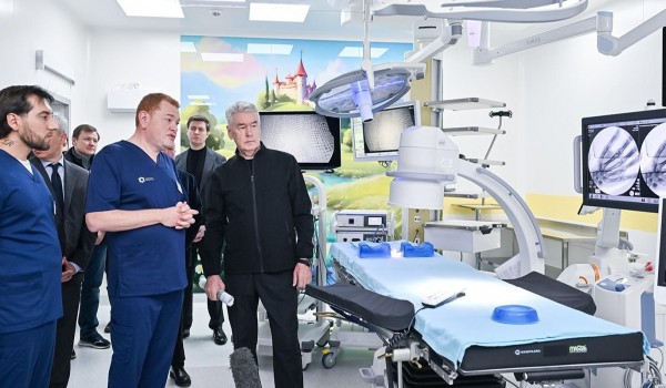 Собянин: Строительство центра хронических болезней завершено