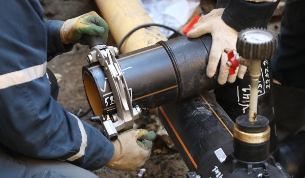 Участок газопровода реконструировали в районе Косино-Ухтомский