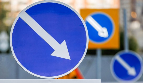 Схема движения на участке Архангельского переулка изменится с 7 января