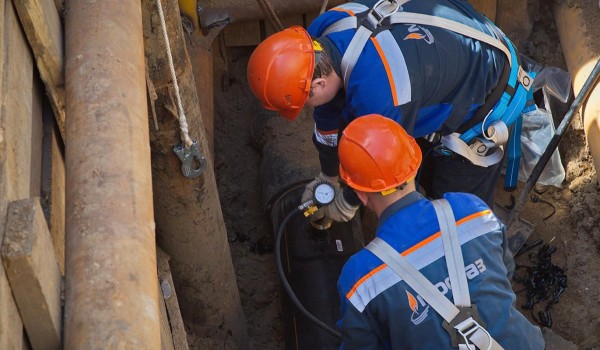 Участок газопровода реконструировали в Косино-Ухтомском районе