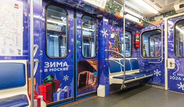 Еще 23 брендированных поезда вышли на линии московского метро
