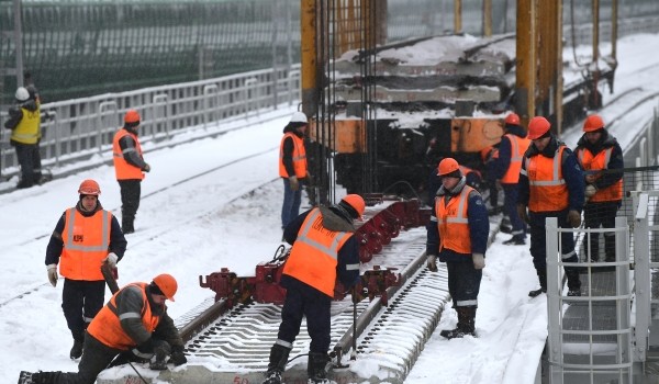 Начались работы по устройству фундамента подпорной стены съезда с будущего путепровода через пути МЦД-2