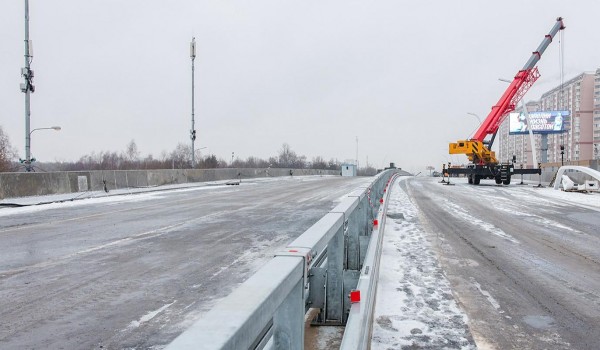 Собянин: Открыто движение на путепроводе по основному ходу Варшавского шоссе