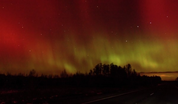 Вероятность полярных сияний в Москве в новогоднюю ночь составляет около 20%