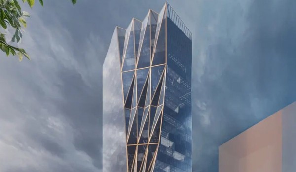 Началось строительство делового центра с всесезонной террасой в Левобережном районе