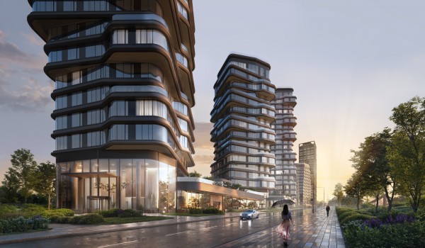 Началось строительство шести корпусов в жилом комплексе на улице Нижние Мневники