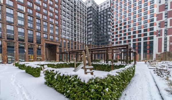 Жилой комплекс с двором-садом сдан в Савеловском районе