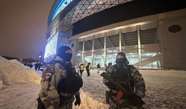 Росгвардия обеспечила безопасность матча КХЛ в Москве