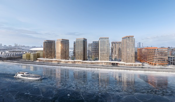 Торговая галерея появится в многофункциональном комплексе в Хамовниках