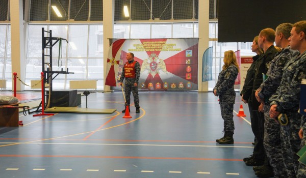 Открытие зимнего периода обучения прошло в столичном главке Росгвардии