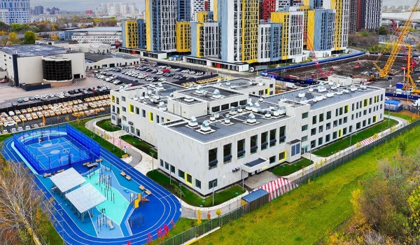 Собянин: В районе Богородское построили школу на 600 мест