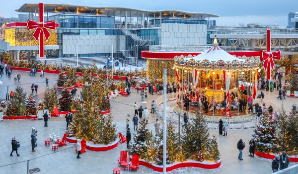 Обновленная Пушкинская набережная в Парке Горького