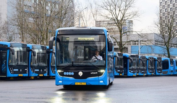 Порядка 400 электробусов нового поколения поступило в столицу