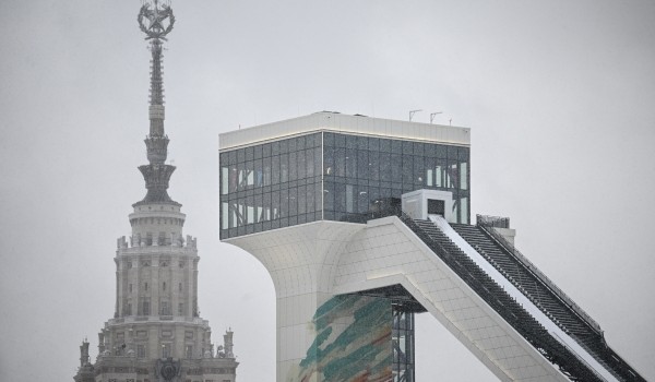 Лазерные 3D-сканеры применялись при обследовании трамплина на Воробьевых горах