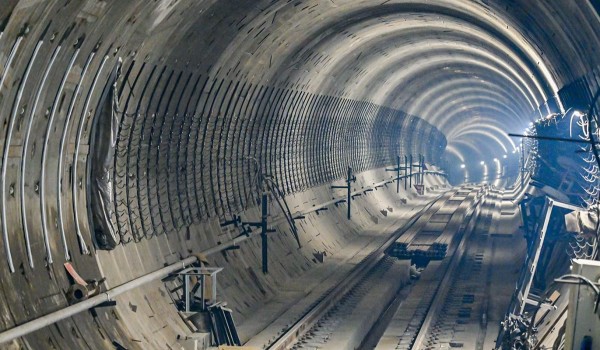 Основные конструкции будущей станции метро «Рублево-Архангельское» готовы почти на 70%