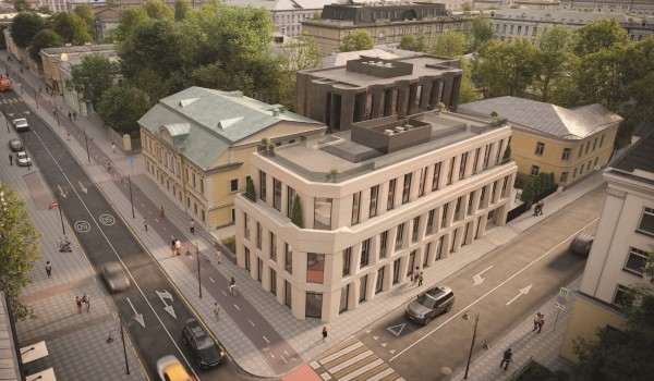 Одобрена архитектура малоэтажного офисного комплекса в центре Москвы