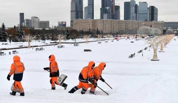 Городские службы Москвы переведены в режим повышенной готовности из-за морозов