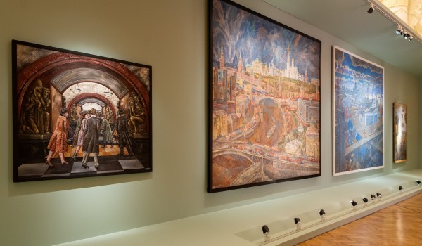 Московское метро представили на выставке Русского музея на ВДНХ