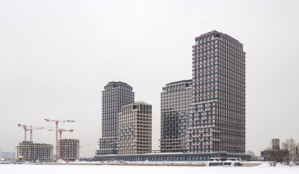 Четыре корпуса жилого комплекса в районе Печатники введены в эксплуатацию