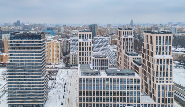 Два корпуса жилого комплекса сданы в районе Марьина Роща