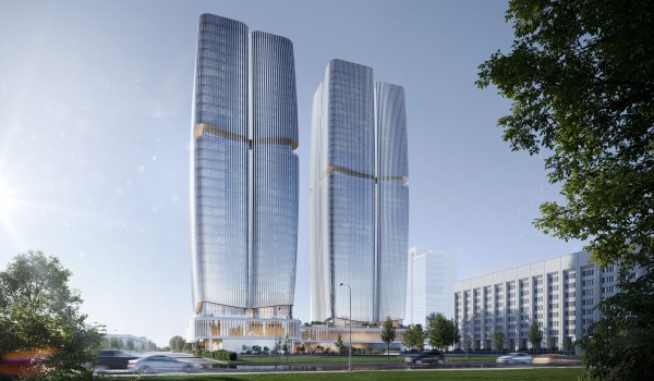 Утвержден архитектурный облик будущего бизнес-центра на Ходынском поле