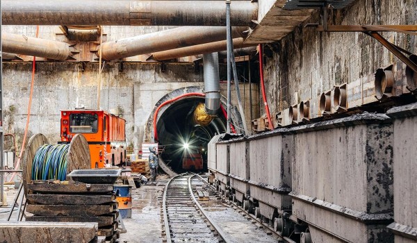 Собянин: Началось строительство станции «Луганская» Бирюлевской линии метро