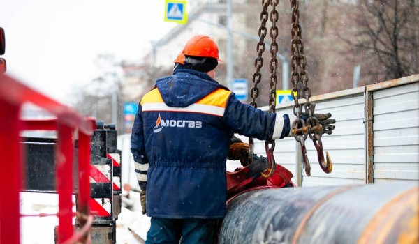 Новый газопровод протяженностью более 1,6 км прокладывают в Вешняках