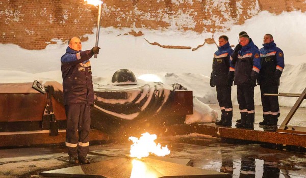 Собянин: Профилактику Вечного огня провели на Могиле Неизвестного Солдата